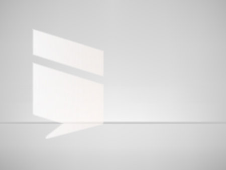 Window transparent light and shadow on wall and floor room. Gray holl and window frame shadows...