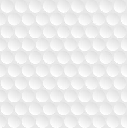Abstract background of ball golf, seamless texture from circle. Gradient white and gray geometric pattern for sport game golf. Vector templateのイラスト素材
