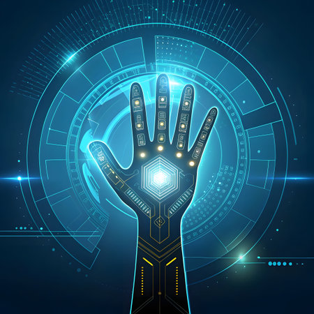 Abstract future technology concept background. Circuit board, high computer technology, artificial intelligence, neural network. Vector illustrationの素材