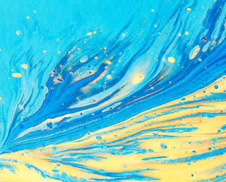 Abstract hand painted background. Hand painting beautiful Natural Luxury.の写真素材