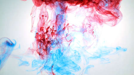 Take a picture of ink into the water.Photos are from the creations of the team.の写真素材