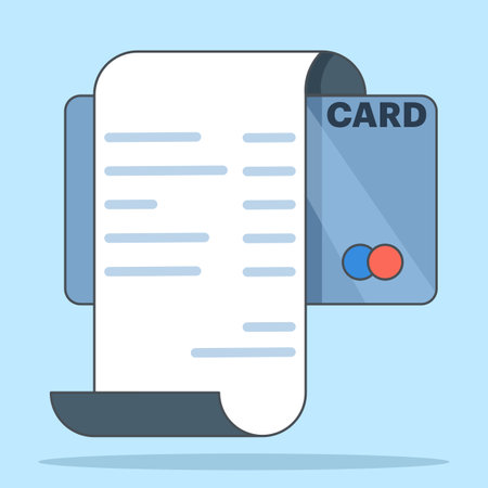Concept of making cashless payments, with mobile phone or debit card With Barcode of app or Payment machine And Bank Card Cartoon Vector Icon Illustration. flat vector illustrationのイラスト素材