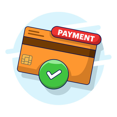 Concept of easy cashless payment, electronic money, contactless, mobile banking or fintech app. contactless payment icon, Phone with debit card, online payment. Digital moneyのイラスト素材