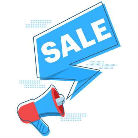 Sale Offer Discount Promotion Concept. Special offer for customers. Flash sale discount template promotion, deal flash sale promotion template. Modern trendy background. Vectorのイラスト素材
