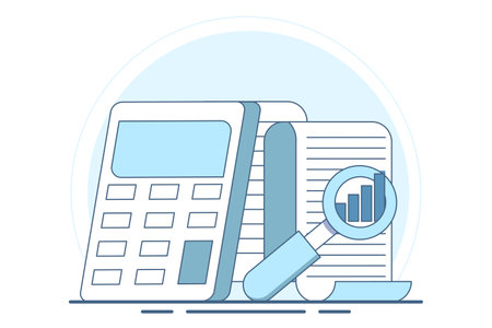 Performance data analysis concepts, investment reports, marketing studies, audition services, Statistics and analytics concepts, business performance reports, marketing researchのイラスト素材