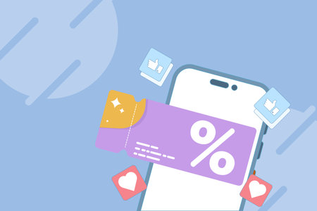 Visual promo code concept. Discount ticket with coupon icon, voucher elements for online shopping,...