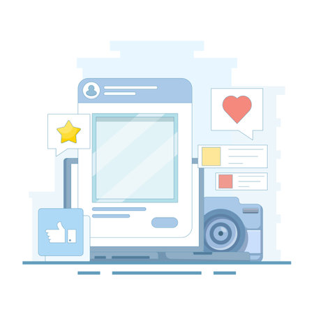 Social media concept. social media and digital marketing. social media for market research,...