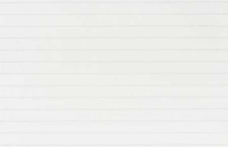 Notebook paper background. Lined writing paper.の写真素材