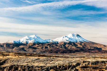 The Hasan Mount Aksaray Turkey.の写真素材