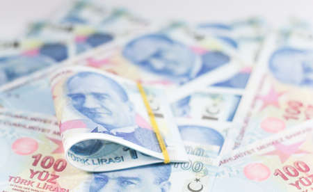 turkish banknotes - turkish lira