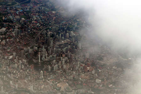 Kuala Lumpur from 36,000 ft