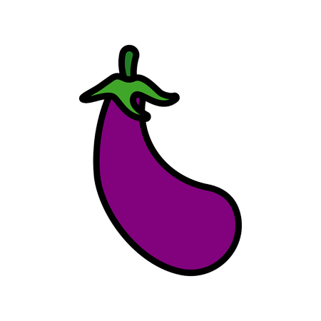 Vegetables. Vector illustration of iconic organic foodの写真素材