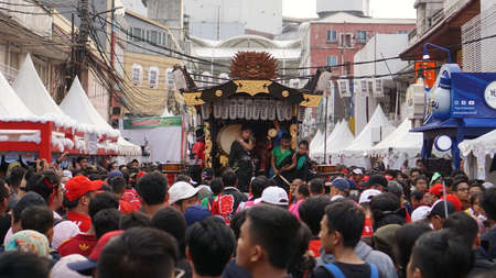 JAKARTA, INDONESIA - 23 June 2019 : Japanese festival Ennichisai in Little Tokyo Blok M Square