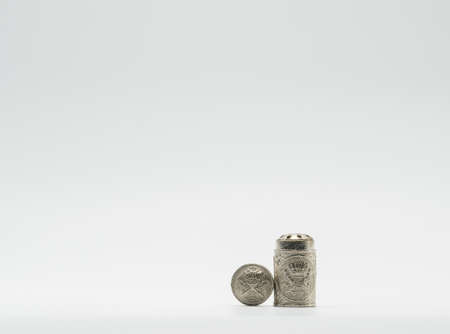 Thai inhaler with traditional packaging on white backgroundの写真素材