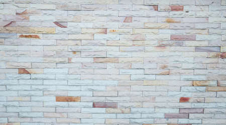 Light brick wall for background with copy space for textの写真素材