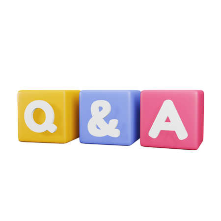 Question and Answer Illustration Front View