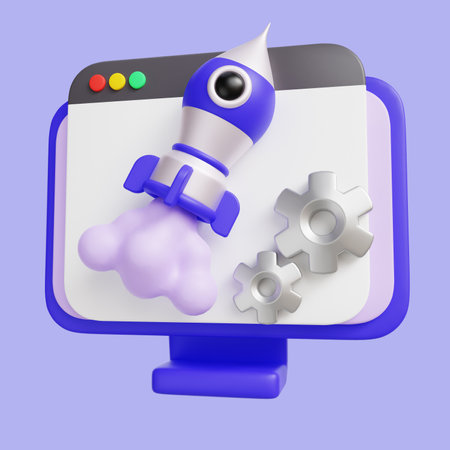 Professional SEO Specialist 3d Illustration
