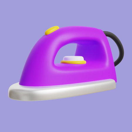 3d illustration of clothes ironの写真素材