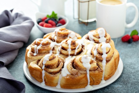 Home made cinnamon buns