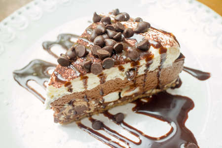 The chocolate chip with syrupの写真素材