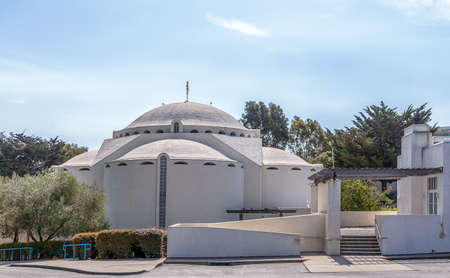 Greek Orthodox Church of the Holy Cross in Belmont, Californiaの写真素材