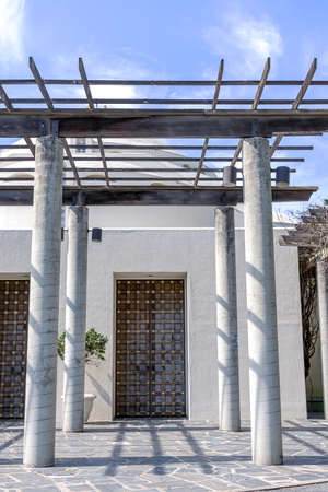 Greek Orthodox Church of the Holy Cross in Belmont, Californiaの写真素材