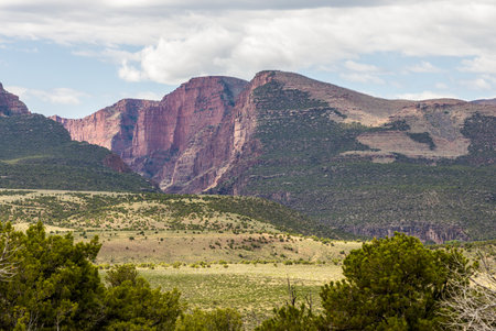 Dinosaur National Monument in Colorado and Utah in the springの写真素材