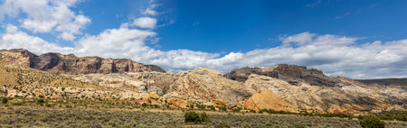 Dinosaur National Monument in Colorado and Utah in the springの写真素材
