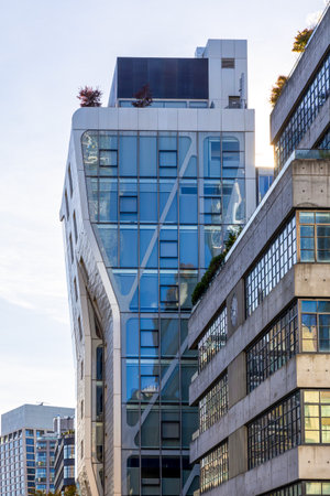 Lower Manhattan Architecture in New York Cityの写真素材