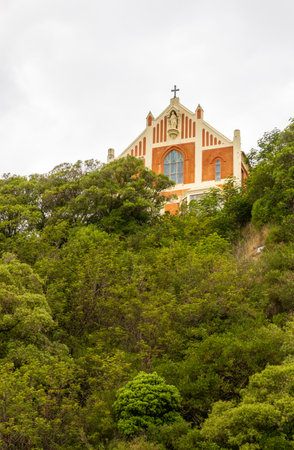 St Gerard's Church and Monastery in Wellington, New Zealand, most distinctive and iconic landmarksの写真素材