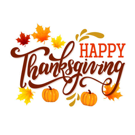 thanksgiving card background design templateのイラスト素材