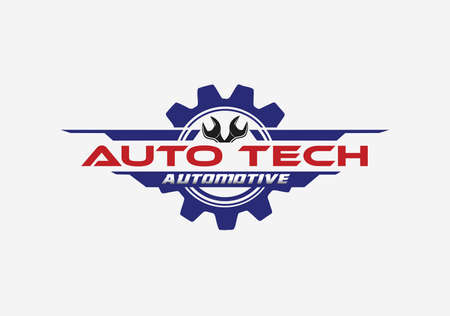 automotive service logo conceptのイラスト素材