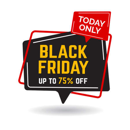 black friday sale background templateのイラスト素材