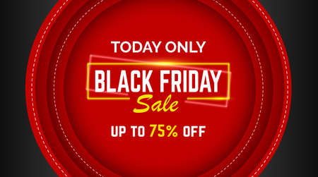 black friday sale background templateのイラスト素材