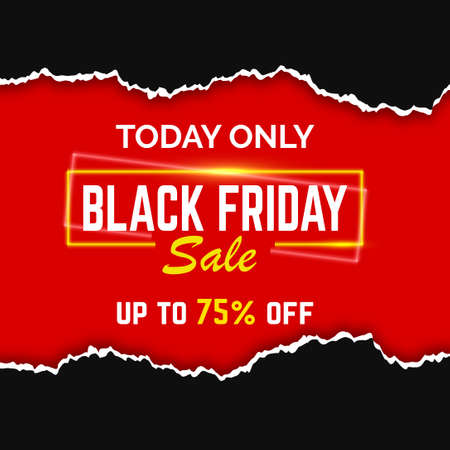 black friday sale background templateのイラスト素材