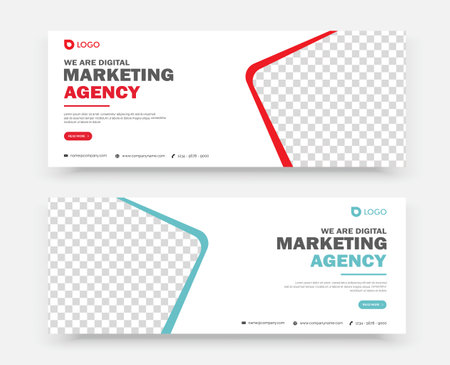 business marketing banner design templateのイラスト素材