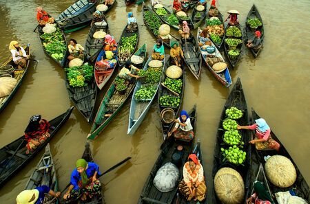 Floating Marketの写真素材