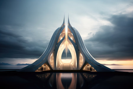 Pearly Gates. Gateway to heaven. A contemporary interpretationの素材