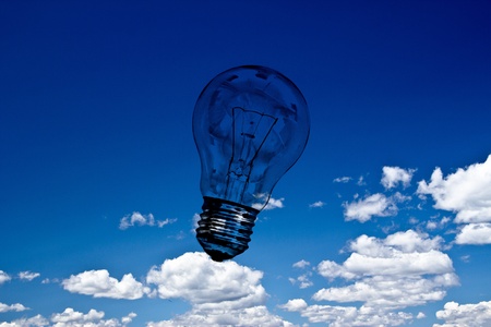 an metaphoric image about creativity and reasoningの写真素材