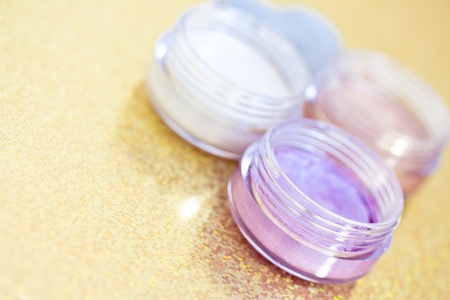 make-up shot of some eyeshadowsの写真素材