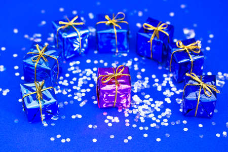 Christmas decoration depicting concept of uniquenessの写真素材