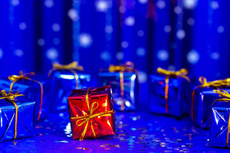 Christmas decoration depicting concept of uniquenessの写真素材