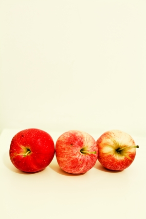 still-life of apples as healthy food symbolの写真素材