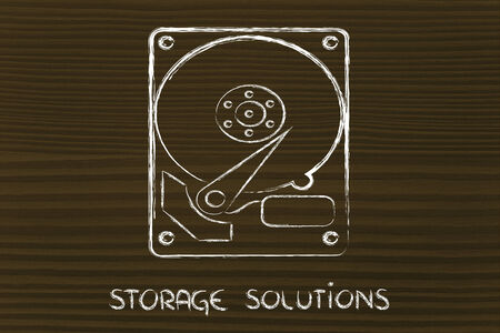 file storage solutions: hard disks
