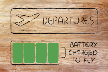new airport security procedures, all devices charged for boarding