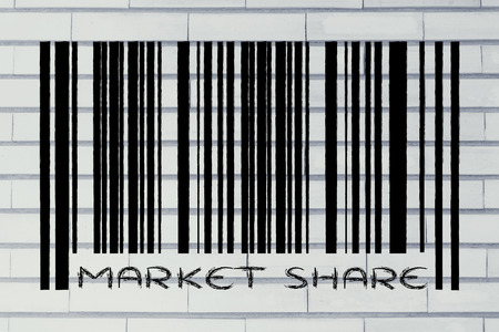 product  bar code design with sale or marketing promotional offerの写真素材