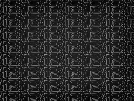 Electronic circuits pattern, fading to black light streak effectのイラスト素材