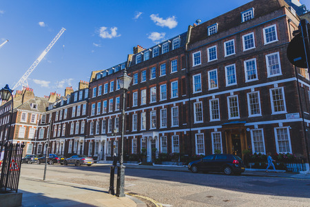 LONDON, UNITED KINGDOM - August, 21th, 2015: beautiful architecture in London city centreのeditorial素材