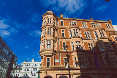 LONDON, UNITED KINGDOM - August, 15th, 2015: beautiful architecture in London city centreのeditorial素材