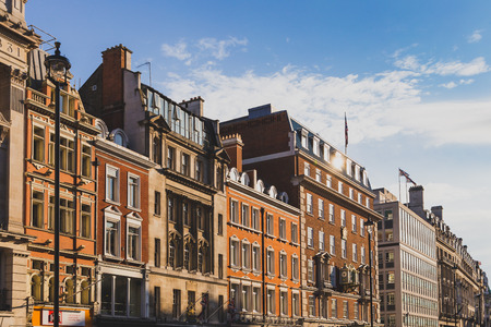 LONDON, UNITED KINGDOM - August, 22th, 2015: beautiful architecture in London city centreのeditorial素材